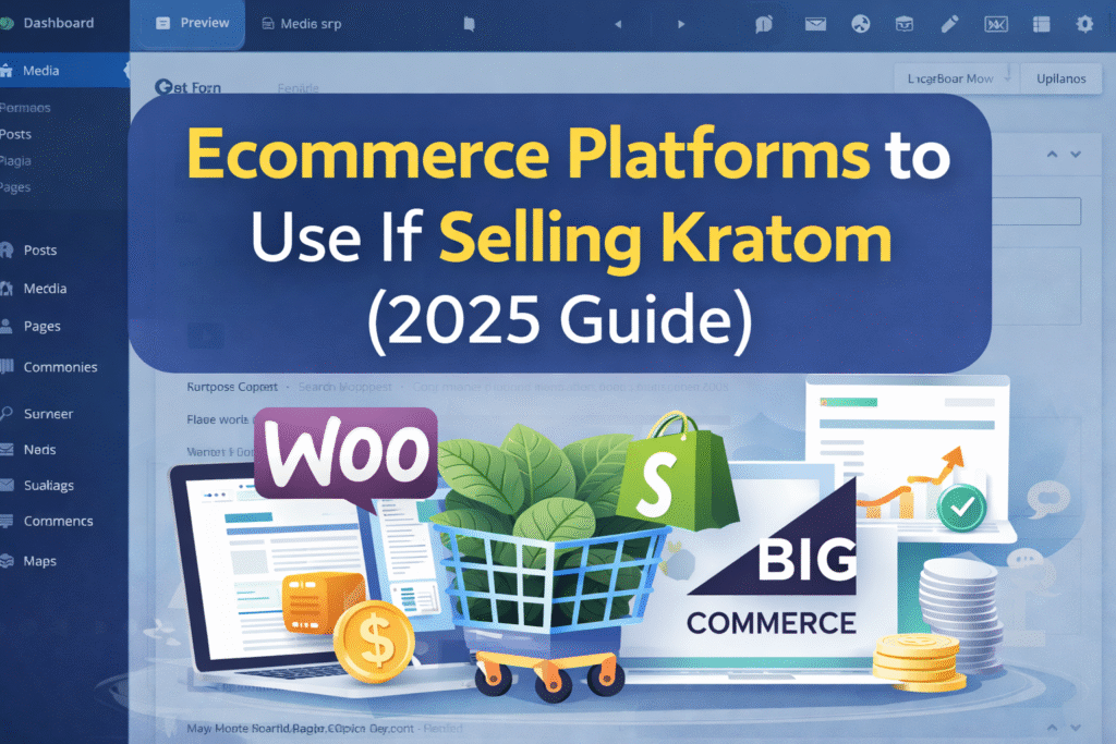 Ecommerce Platforms to Use If Selling Kratom 